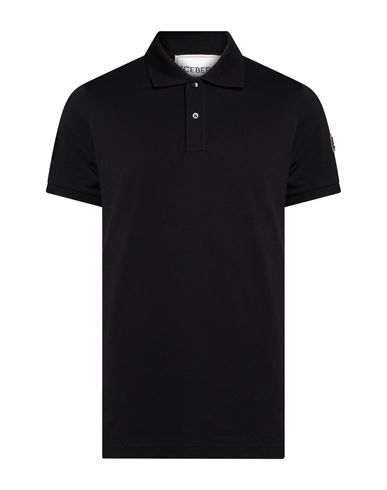 Man Polo shirt Black Size S Cotton