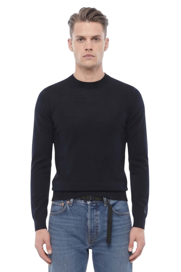 Virgin-wool jumper - Blue