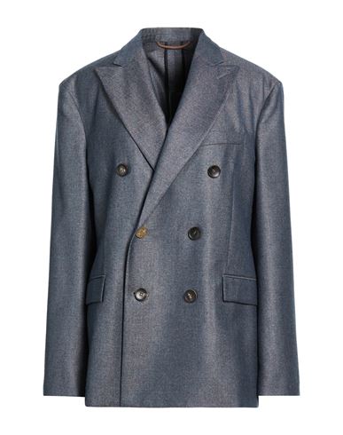 Woman Blazer Blue Size 2 Virgin Wool, Polyamide