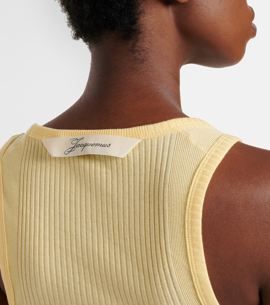 Rond Carré cotton tank top
