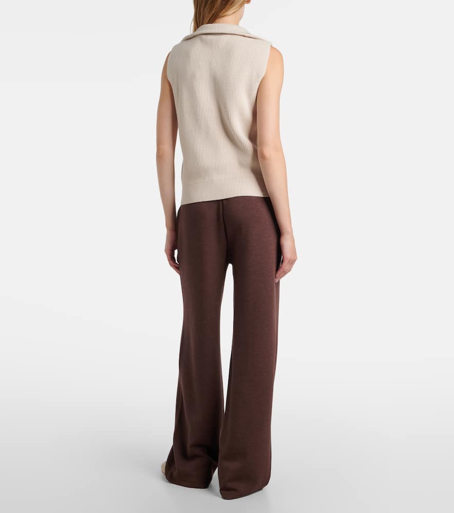 Amina half-zip sweater vest