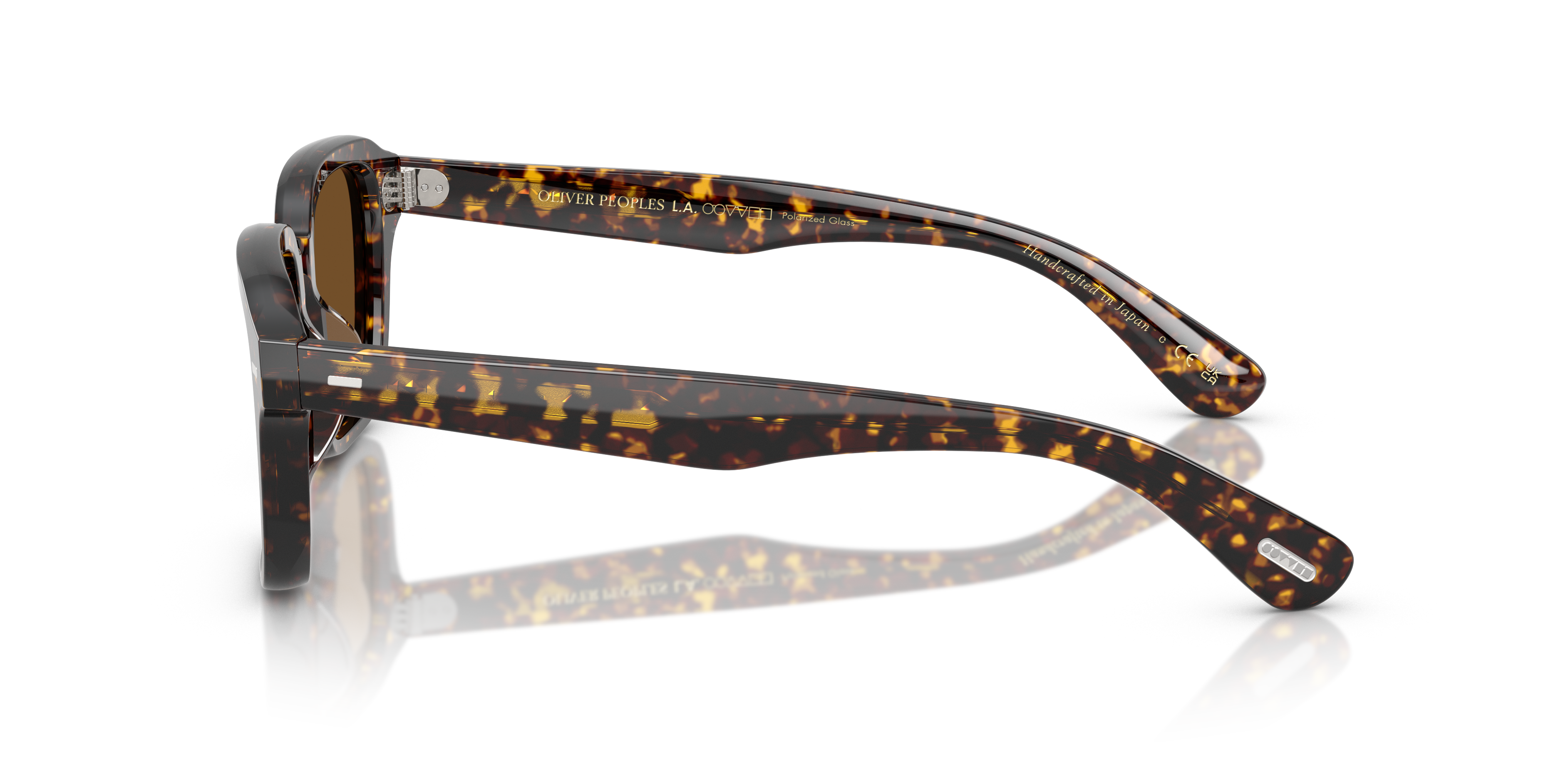Oliver Peoples Unisex Oliver Peoples OV5562SU ERRISSON SUN 174157 Sunglasses Acetate Turtle Brown Pillow Polarized