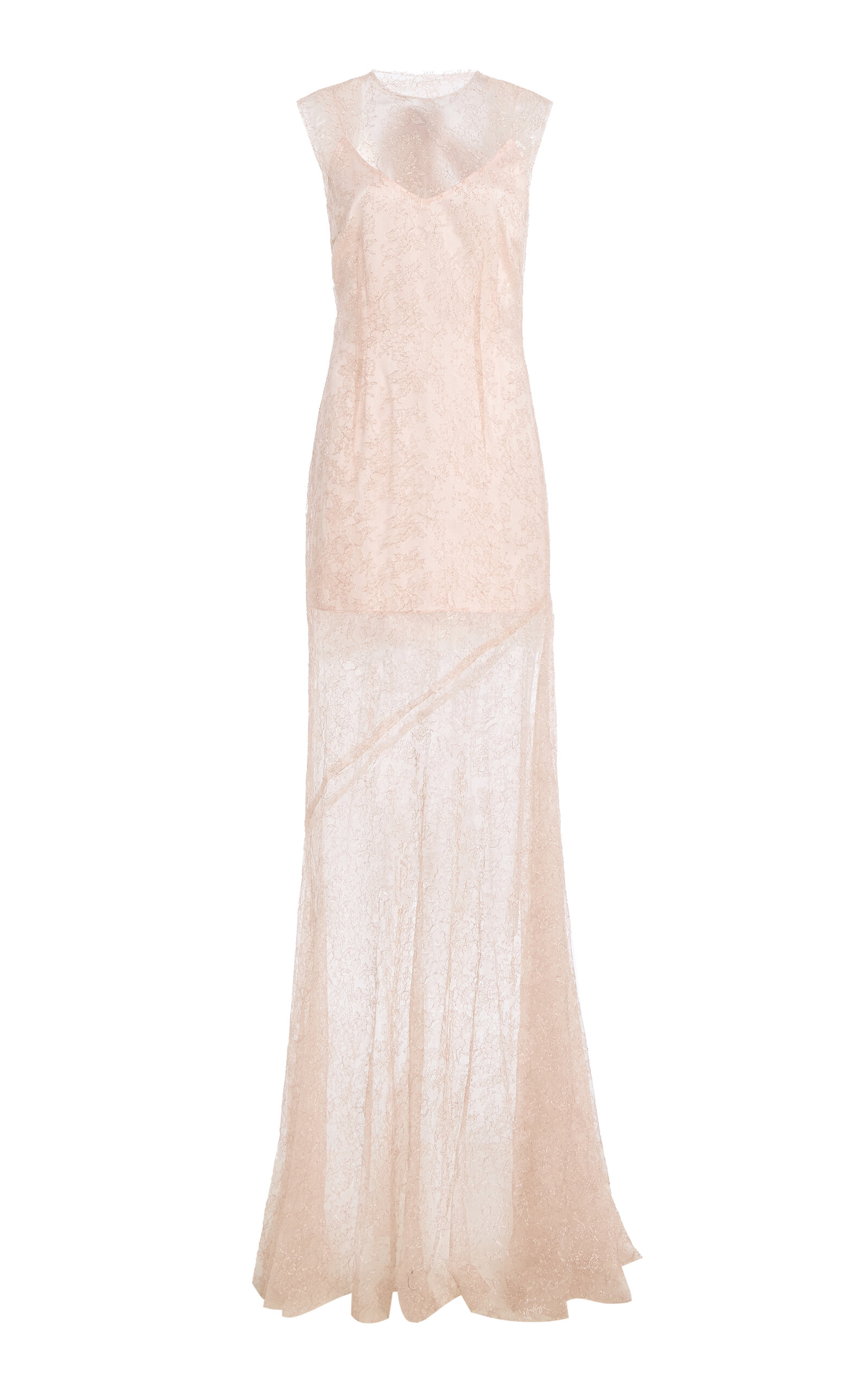 Exclusive Lace Overlay Gown - Moda Operandi