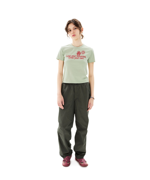 W Love Your Sunshine Tee Light Sage