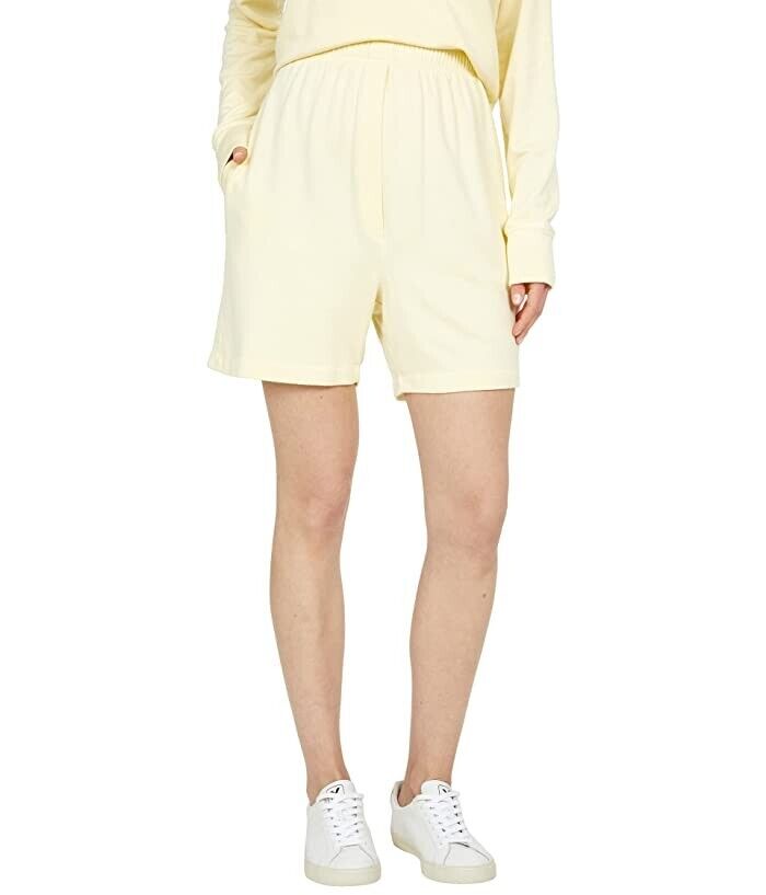 Boyfriend Shorts Women's Super Soft Fleece Elastic Waist JDM837