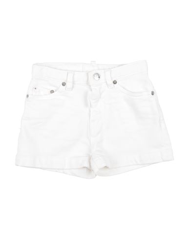 Kid Girl Denim shorts White
