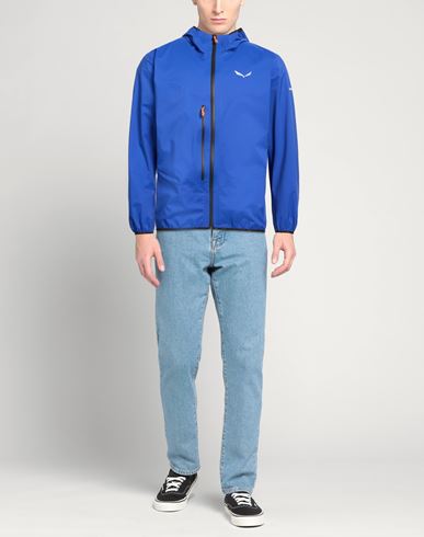 Agner Man Jacket Bright blue Size 36 Polyamide