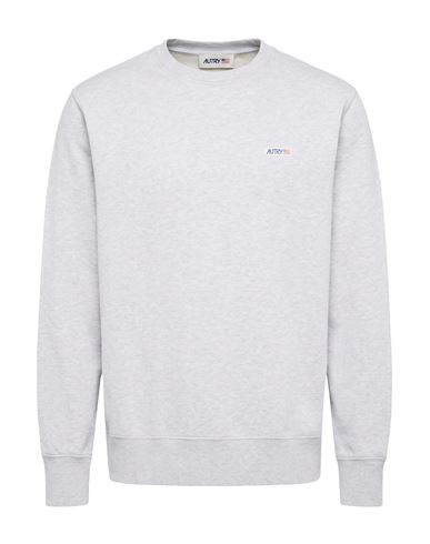 Man Sweatshirt Light grey Size XL Cotton, Elastane