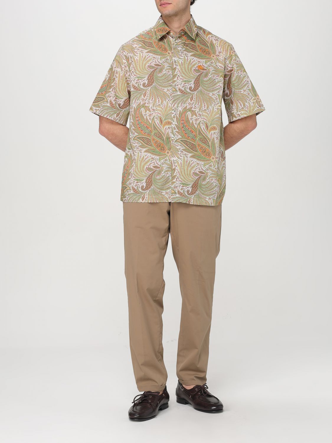 Shirt Men color Beige