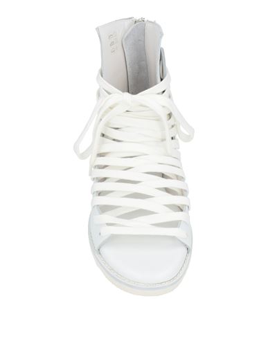 Man Sandals White Size 7 Leather