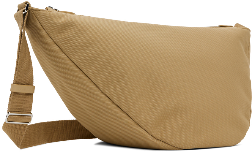 Beige Small Slouchy Banana Pouch