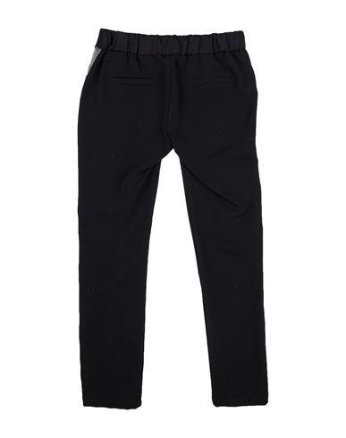 J'aime' Kid Girl Pants Black Size 16 Polyester, Elastane