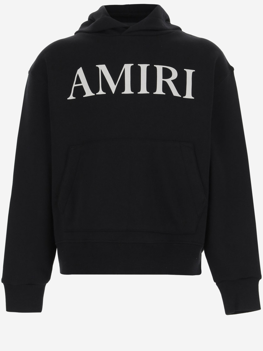 Boys Black Logo Hoodie
