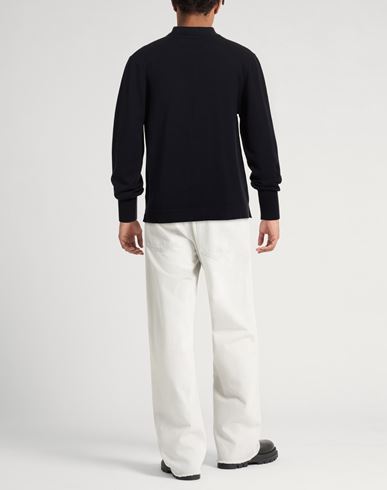 Officine Générale Man Cardigan Navy Size L Virgin Wool
