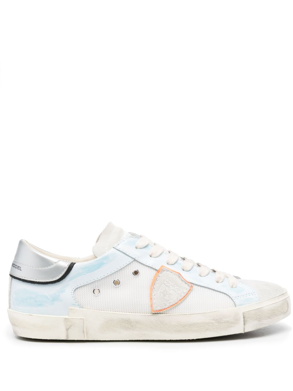 Prsx distressed-effect sneakers - Neutrals