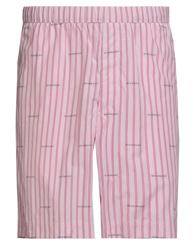 Man Shorts & Bermuda Shorts Pink Size 30 Cotton