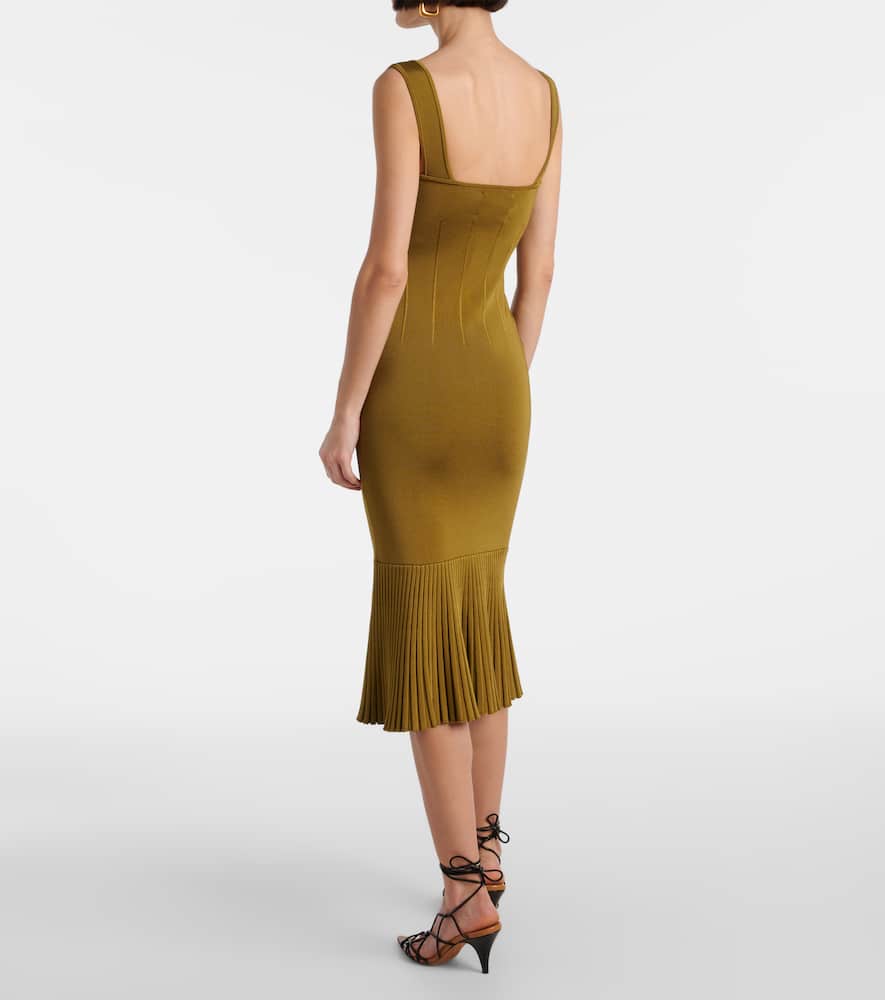 Atalanta knitted midi dress