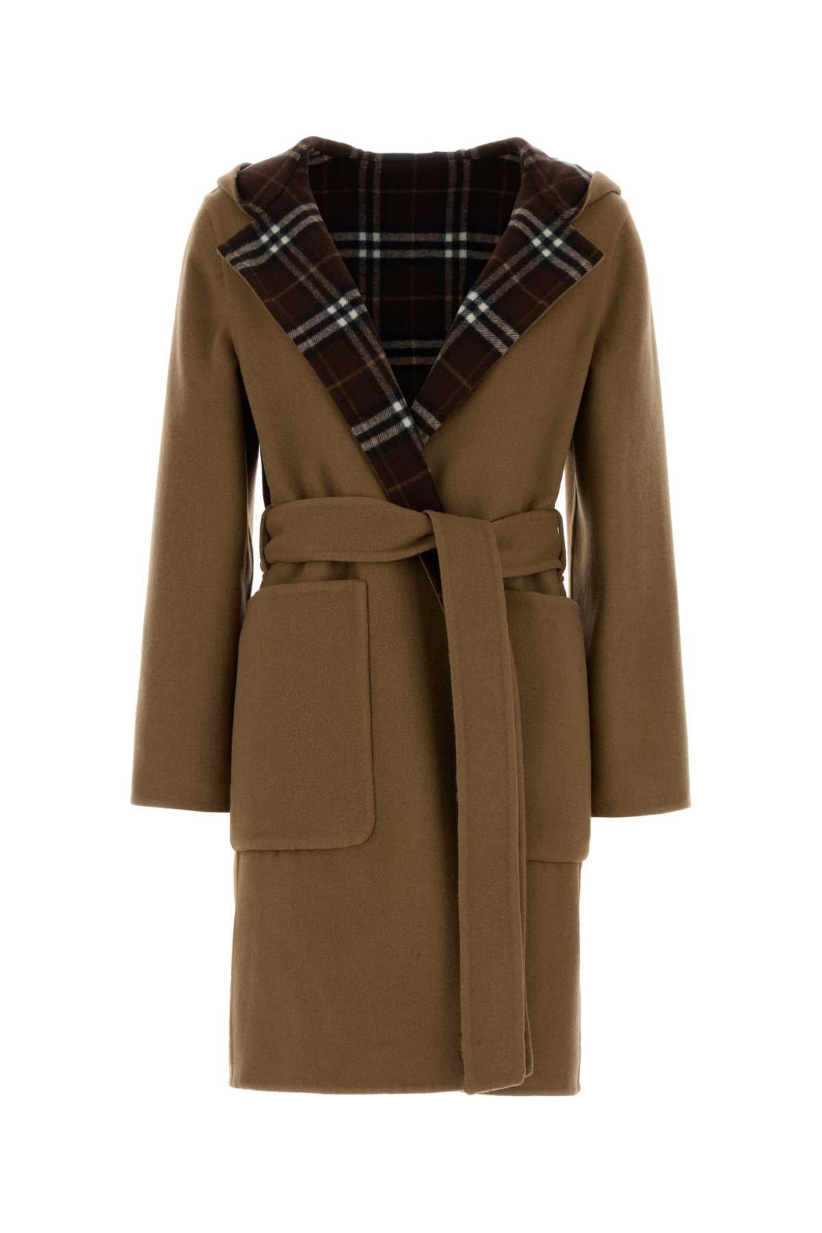 Coat — Camel