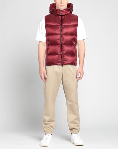 Man Vest Brick Size 36 Polyamide