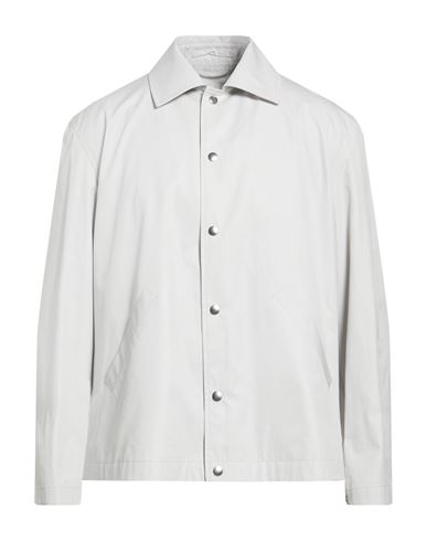 Man Jacket Light grey Size S Cotton