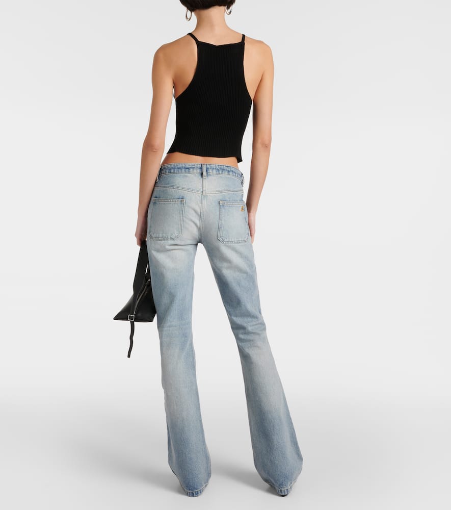 Courrèges Low-rise bootcut jeans