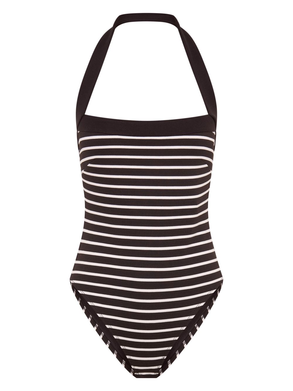 Lainey striped bodysuit - Black