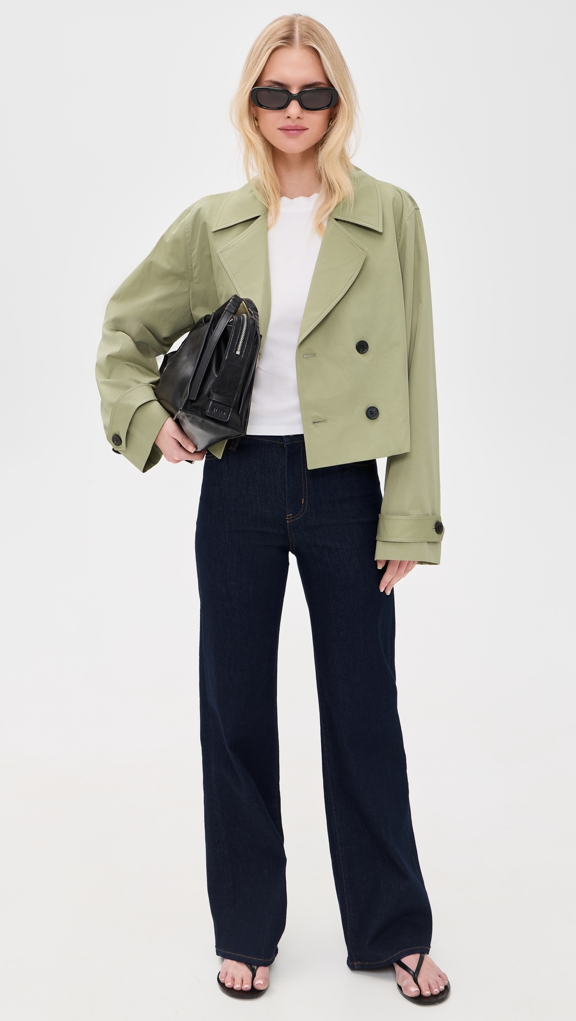 The Uniform Trench Coat Military Green