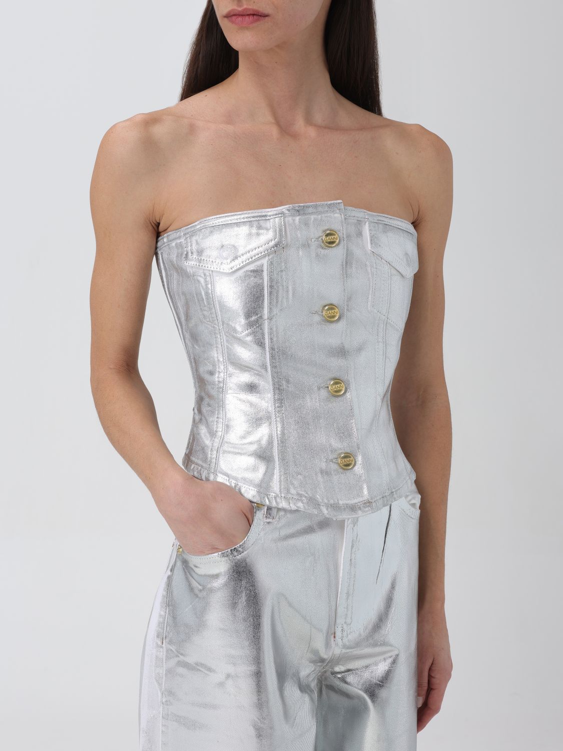 Top Woman color White