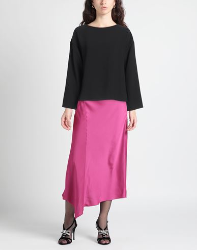 Woman Top Black Size 10 Polyester, Elastane
