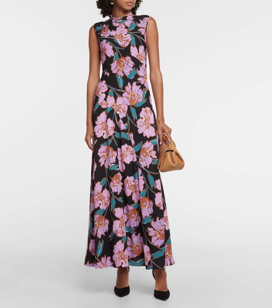 Edie floral maxi dress