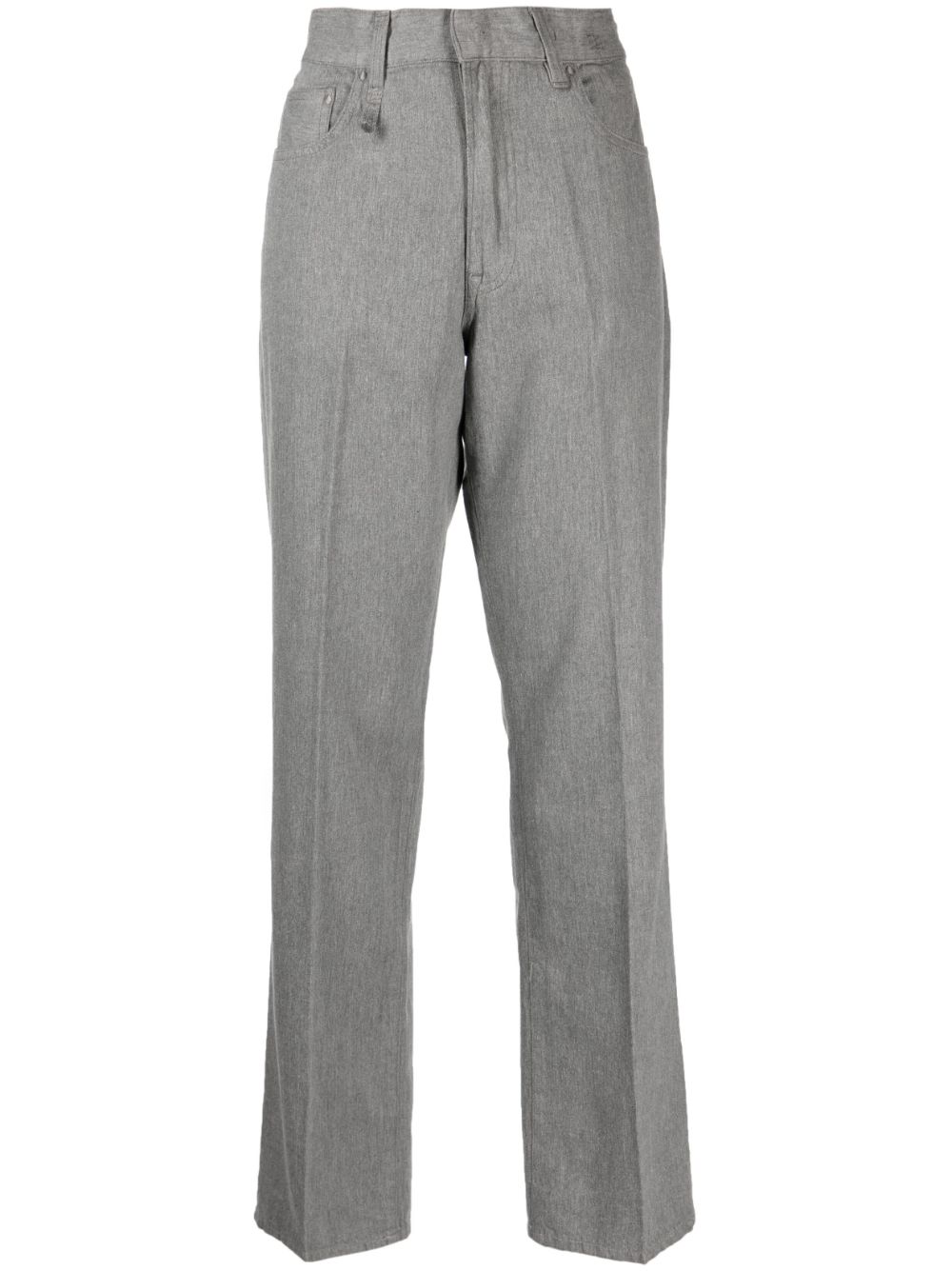 Lemmy mid-rise straight-leg jeans - Grey