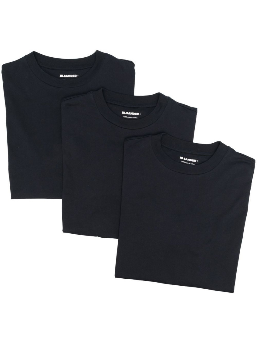 Logo-patch detail T-shirt pack