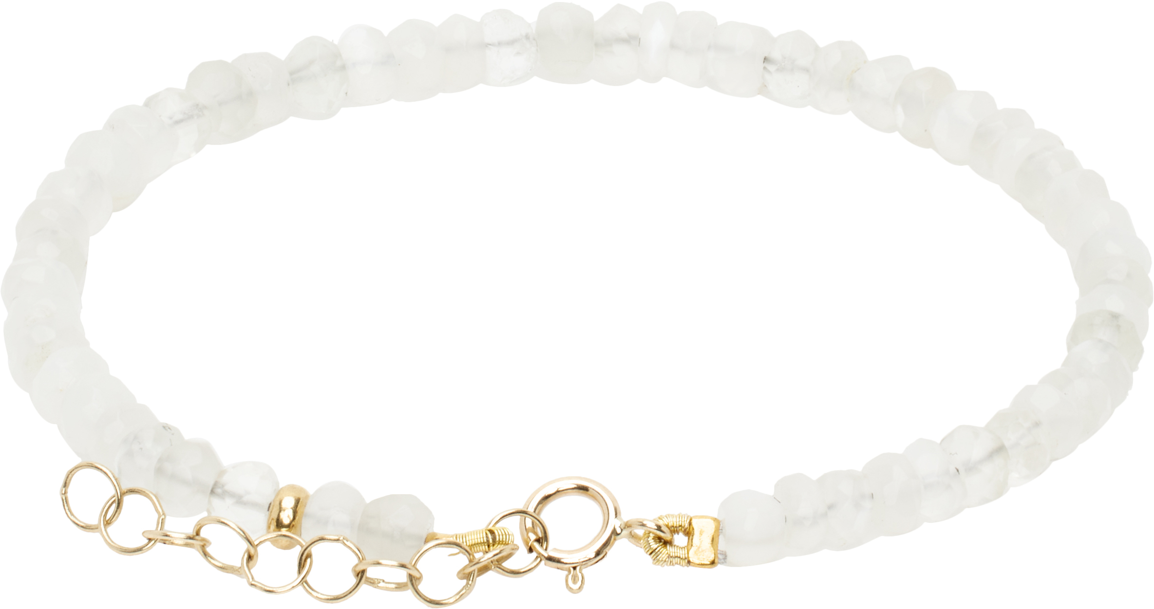 JIA JIA White Birthstone June Moonstone Bracelet