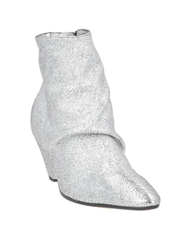 Collection Privēe? Woman Ankle boots Silver Size 7.5 Leather