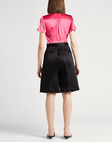 Woman Shirt Fuchsia Size 10 Silk
