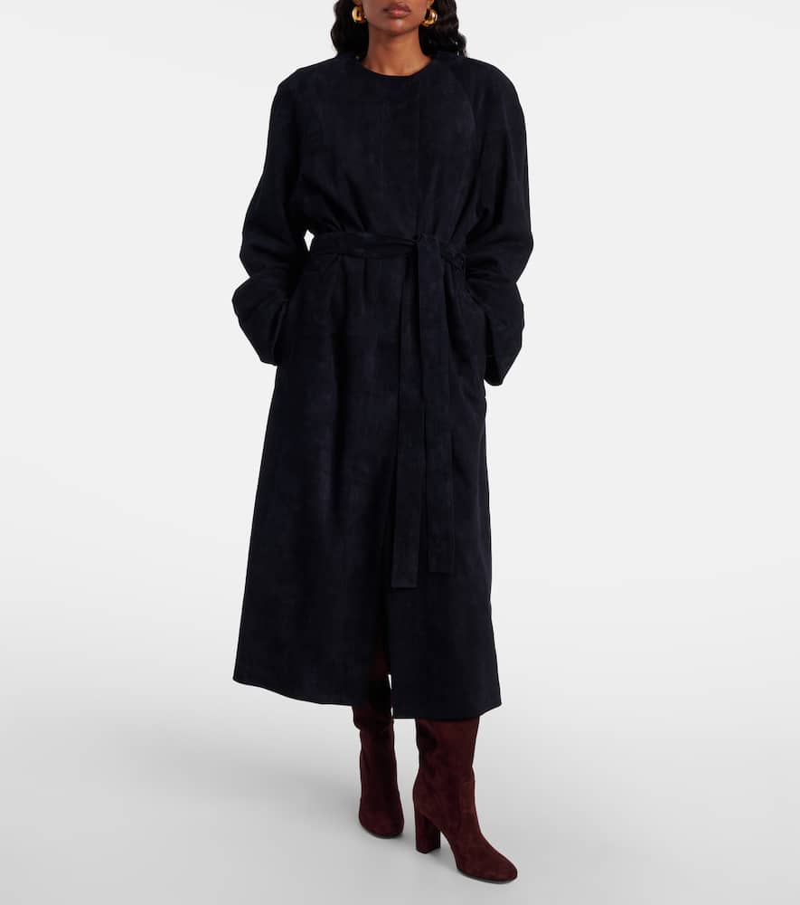 Dietrich suede coat