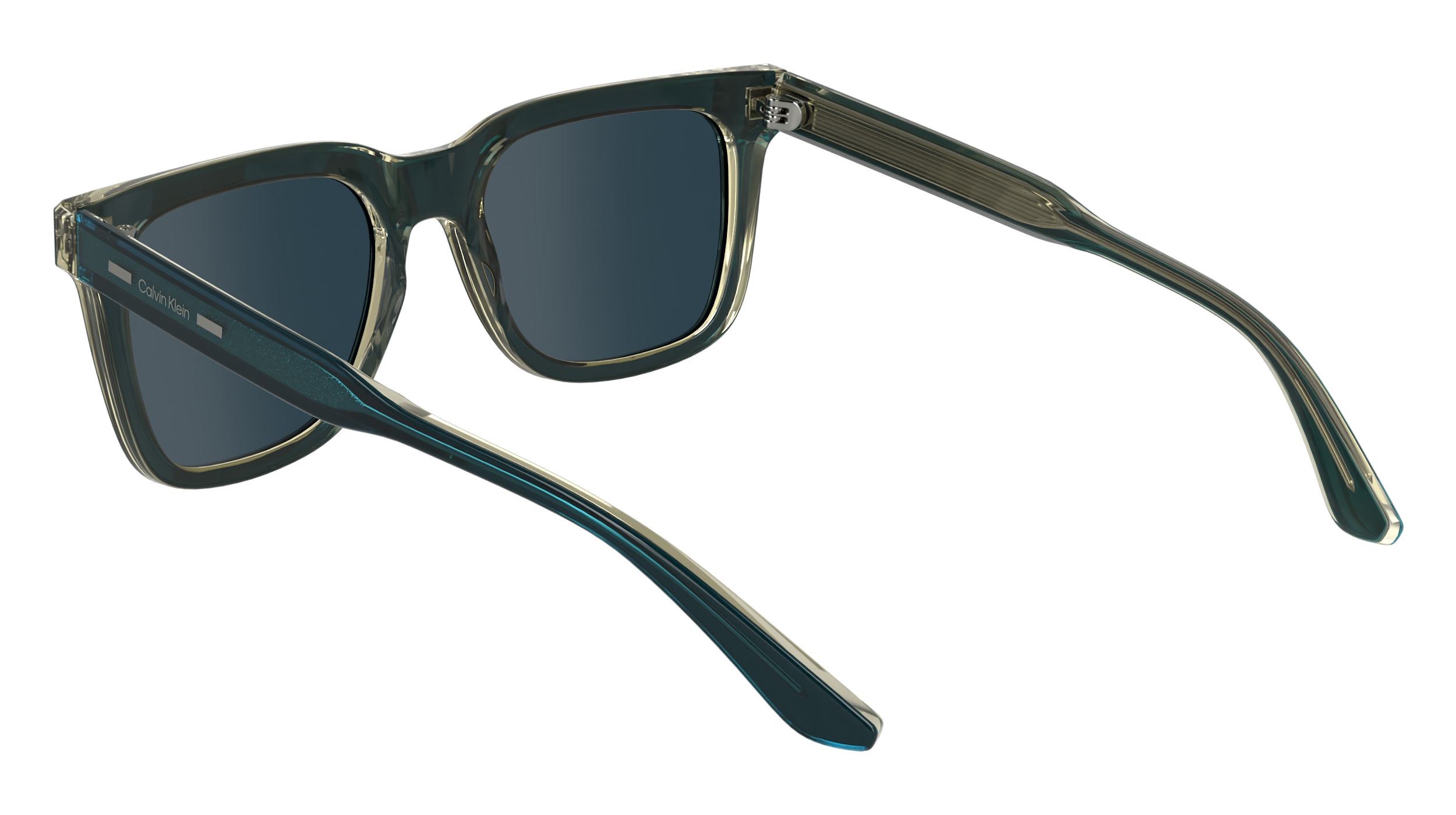 Calvin Klein Man Calvin Klein CK24536S 434 Sunglasses Acetate Petrolium Squared Norma