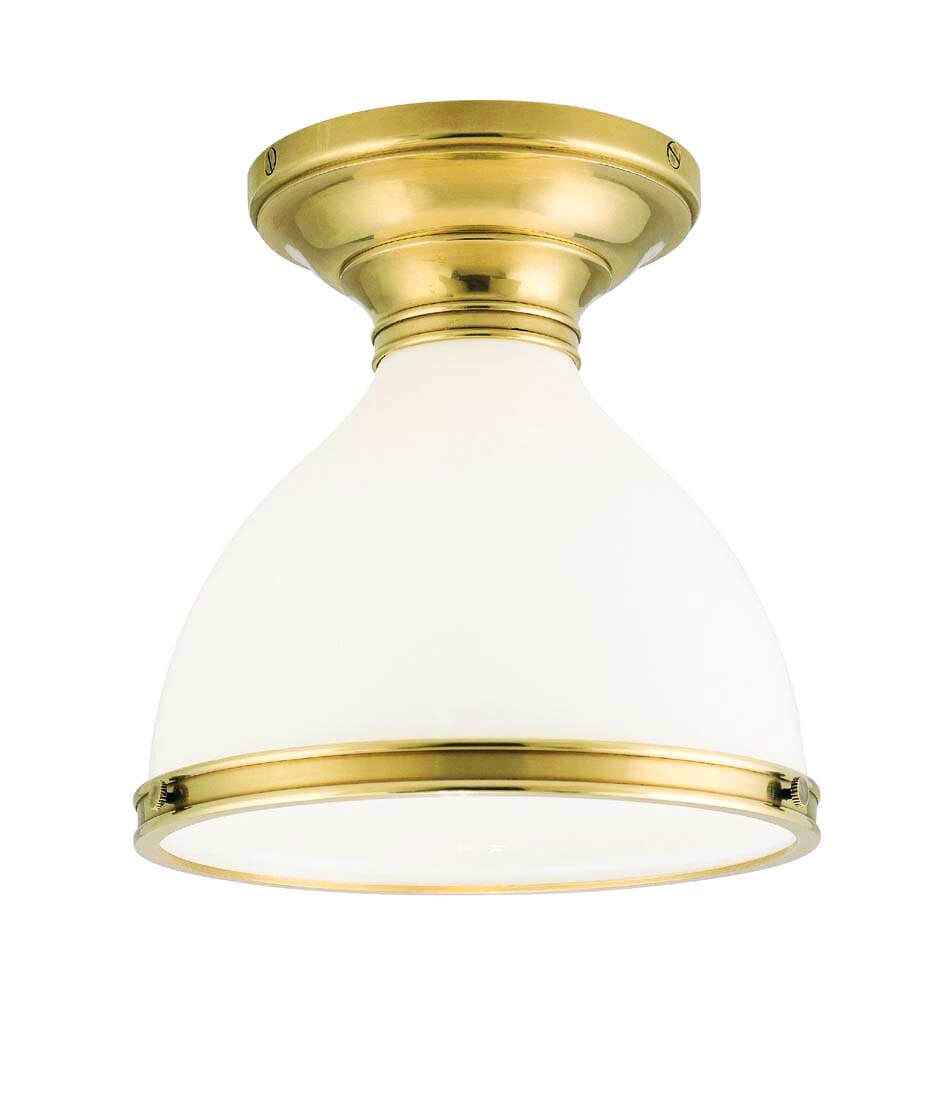 Randolph Ceiling Light in Aged Bra