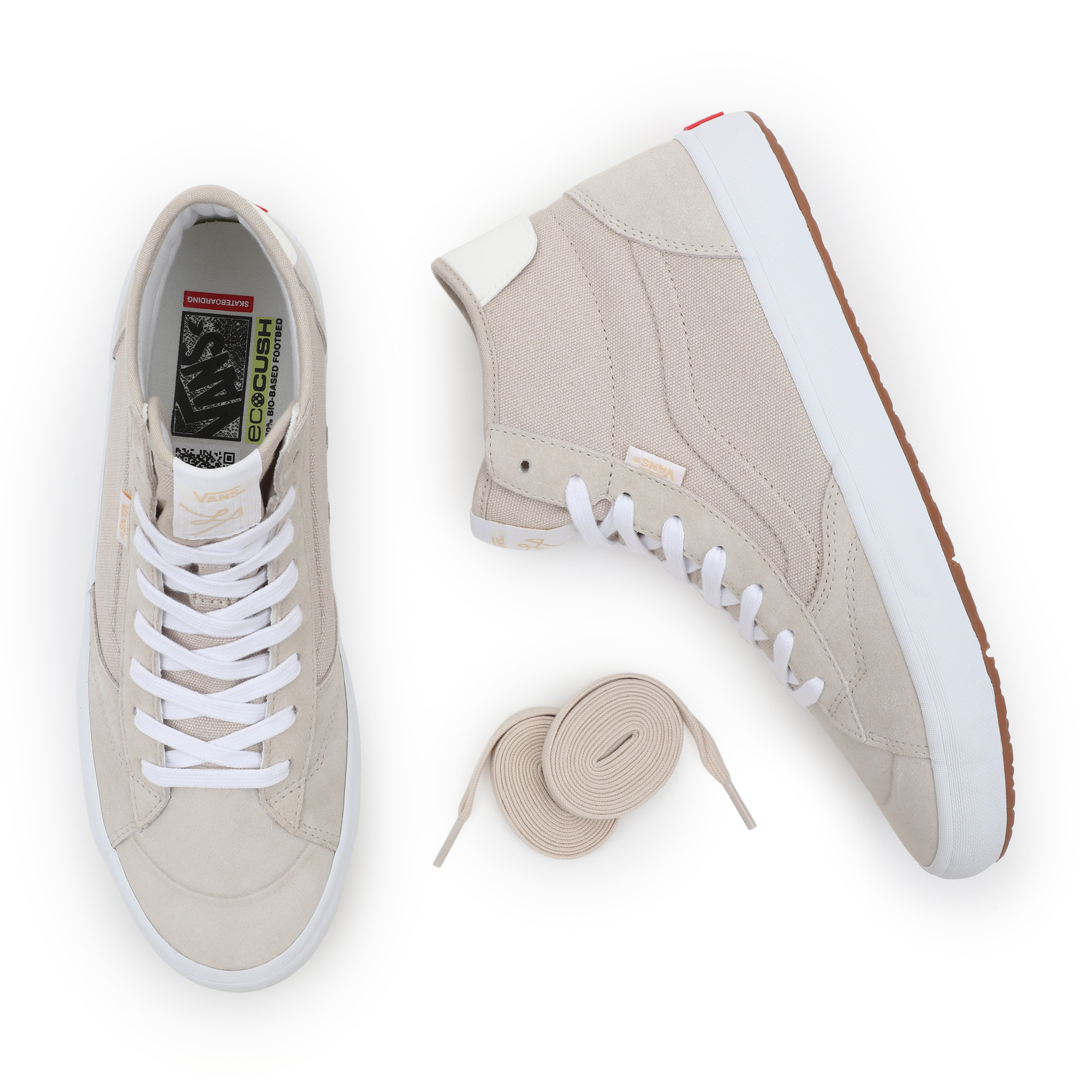 Vans Unisex Skate Lizzie Sneakers - Brown Leather