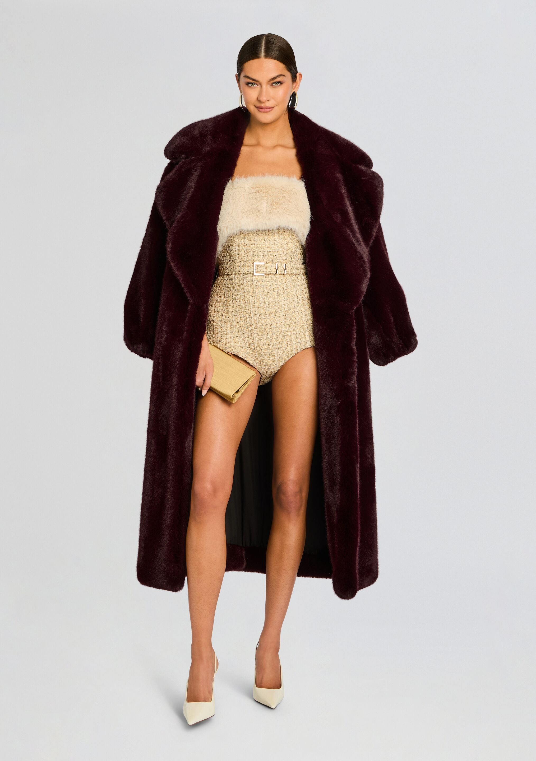 Concetta Tweed Romper
