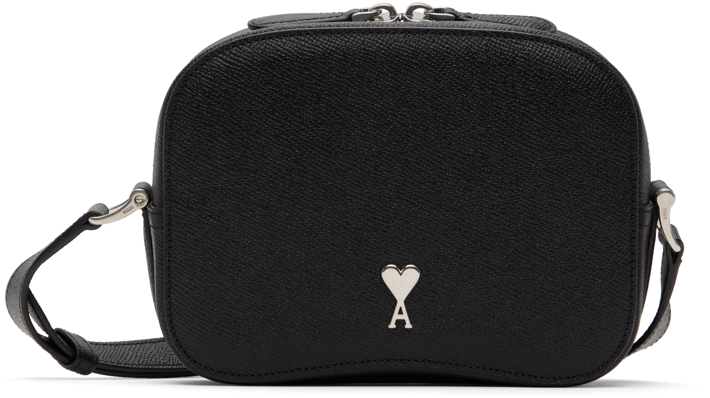 AMI Paris Black Paris Paris Camera Bag