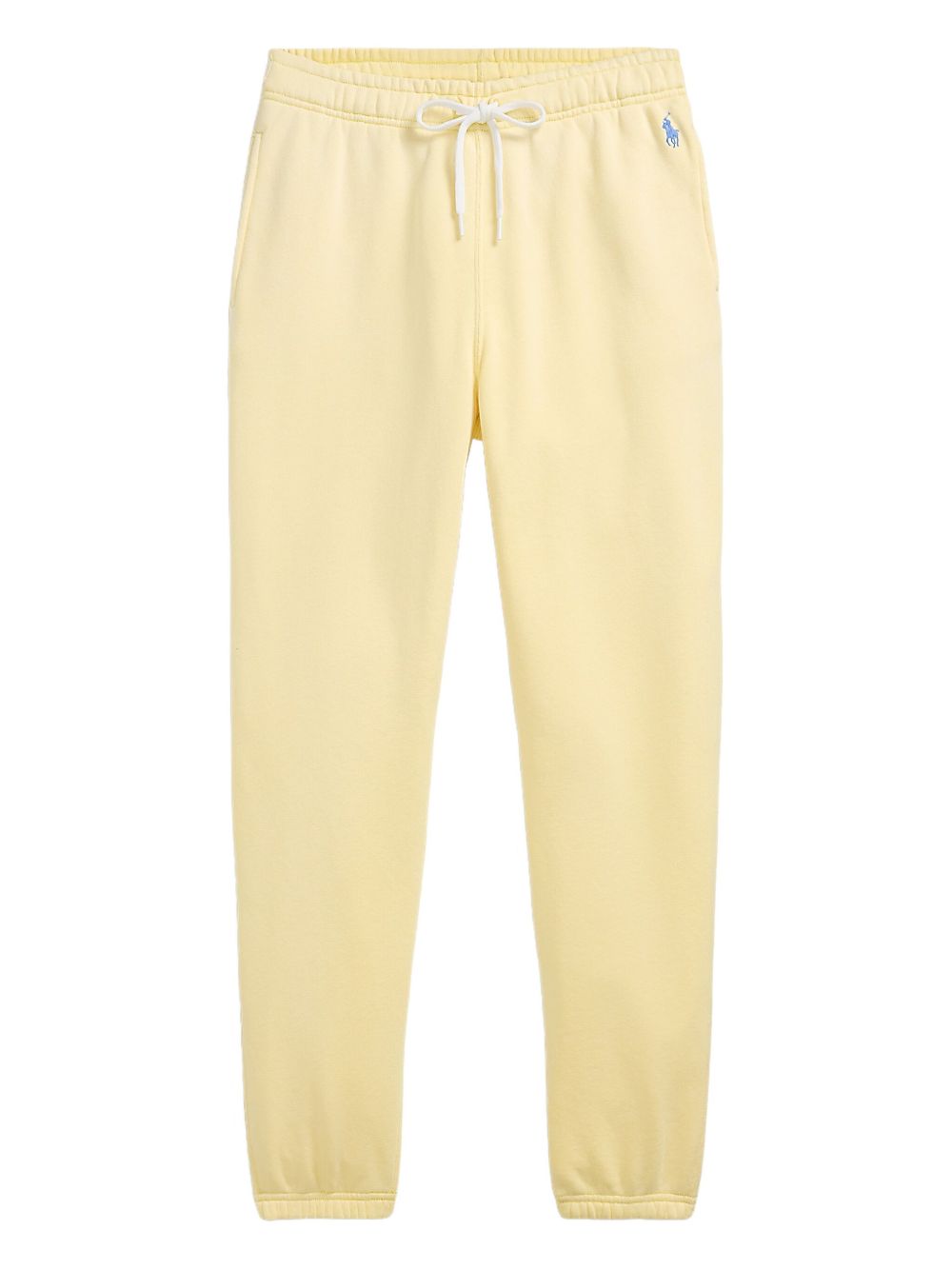 Elasticated-waist joggers - Yellow