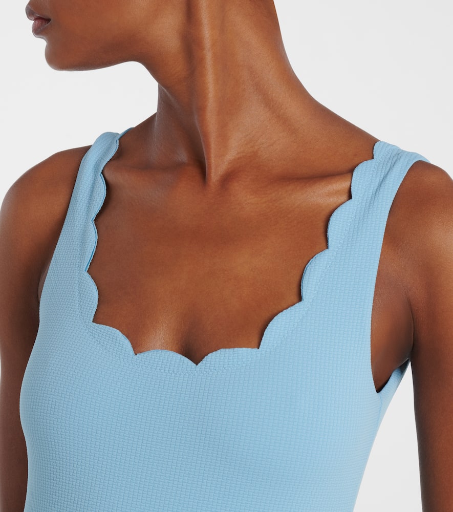 Palm Springs scalloped swimsuit