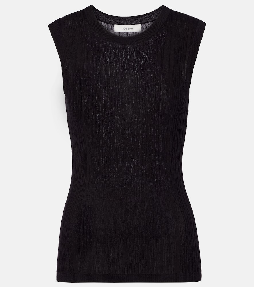 Calife silk and cotton tank top