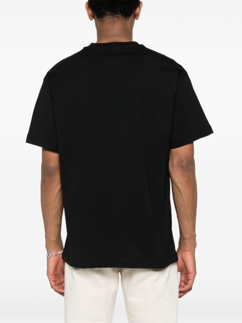 Black Printed T-shirt