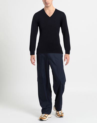 Man Sweater Midnight blue Size 38 Cashmere