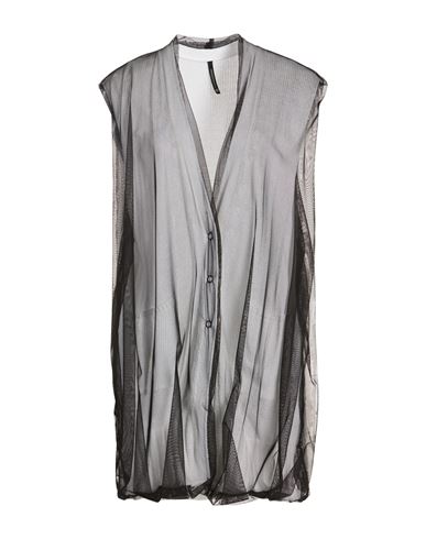 Woman Cardigan White Size 10 Cotton, Polyester