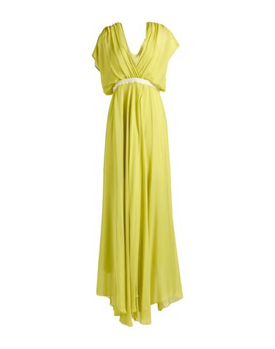 Forte_forte Woman Maxi dress Lime green Size 0 Silk
