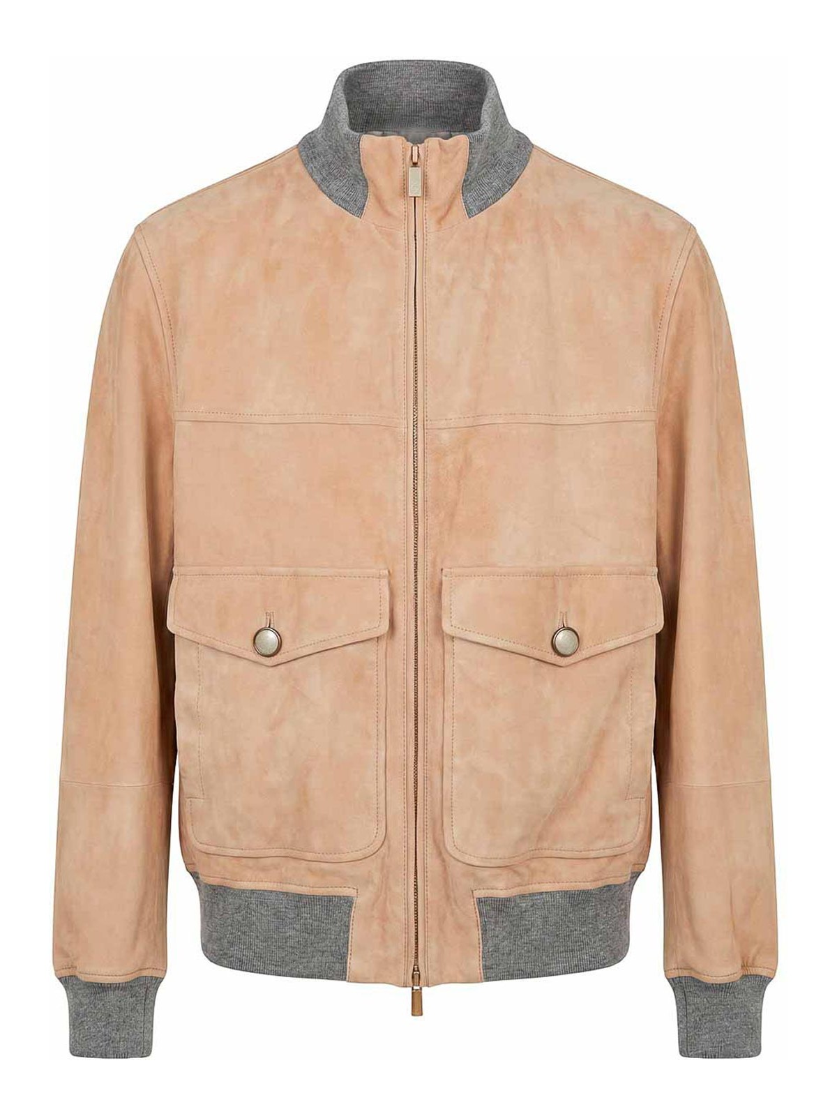 Leather Bomber Jacket