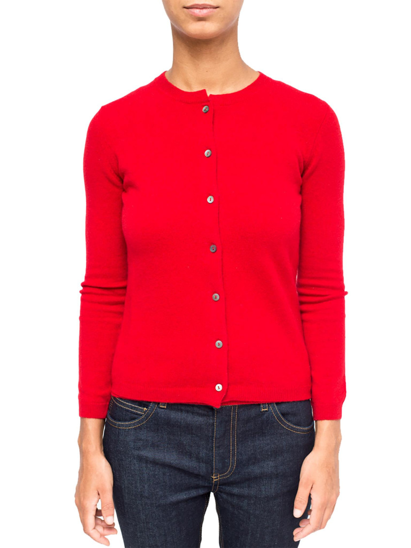 Red Cashmere Sweater